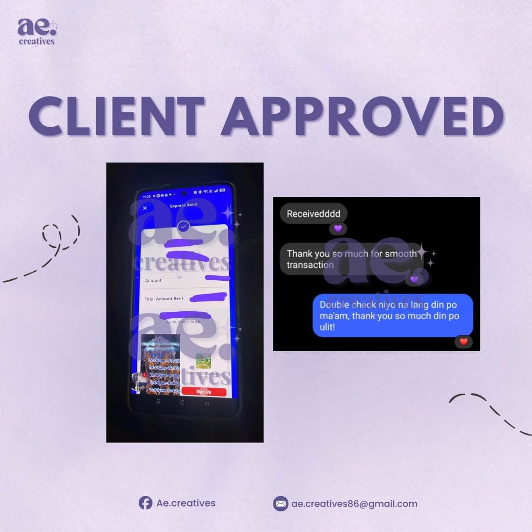 Client-approved design work t-12
