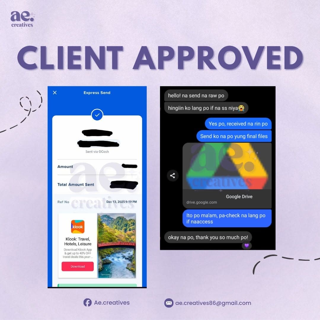 Client-approved design work t-2