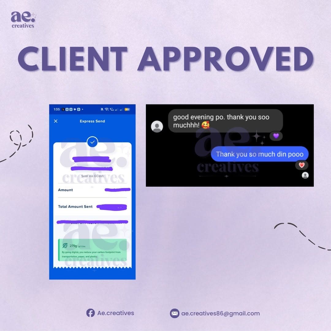 Client-approved design work t-4