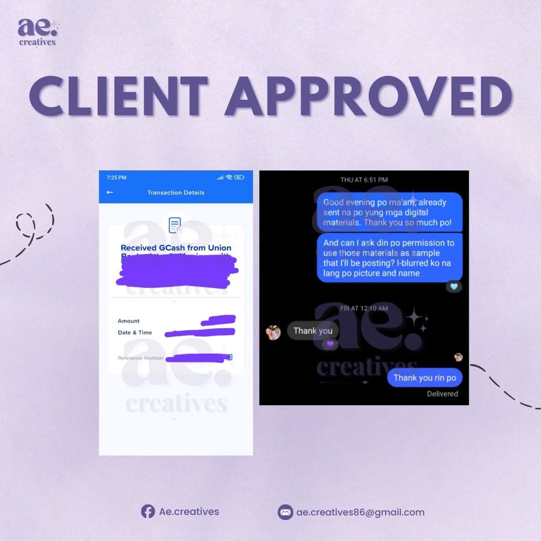 Client-approved design work t-5